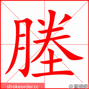 塍 的笔顺动画顺序