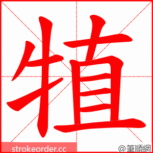 犆 的笔顺动画顺序