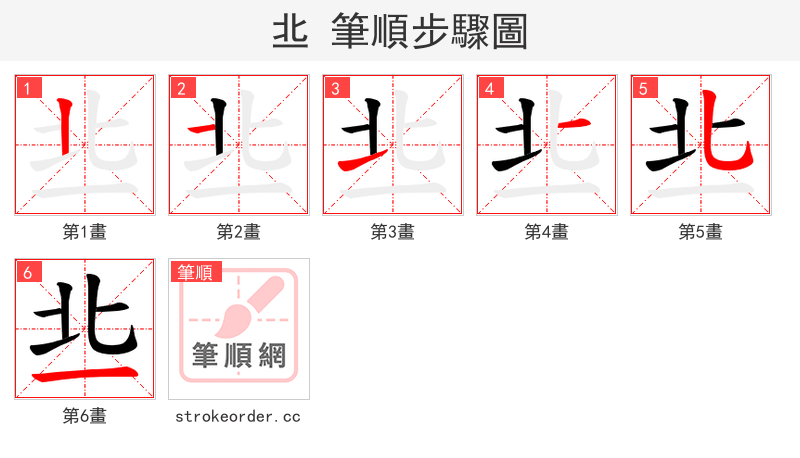 丠 的笔顺分步演示