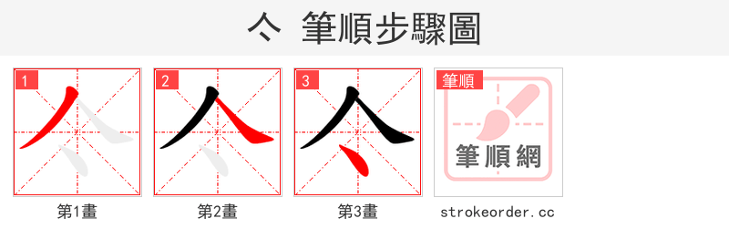 亽 的笔顺分步演示