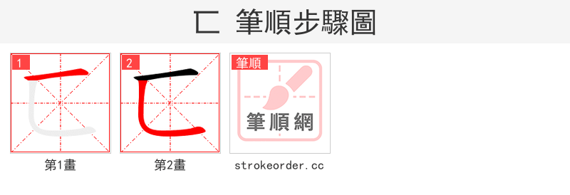 匸 的笔顺分步演示