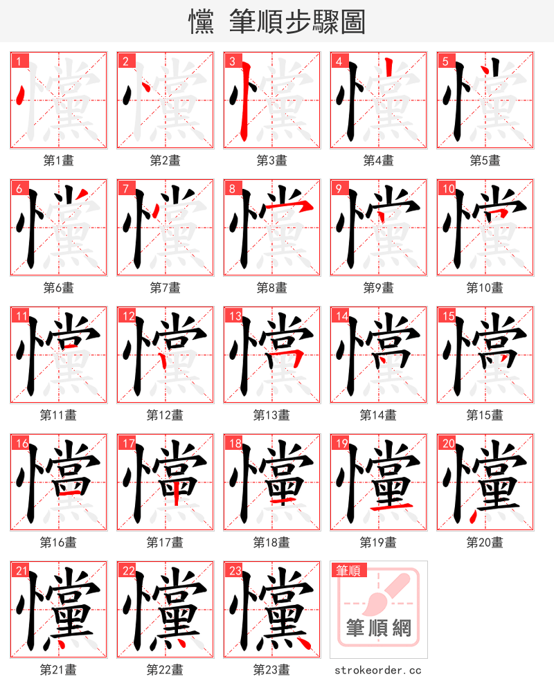 戃 的笔顺分步演示