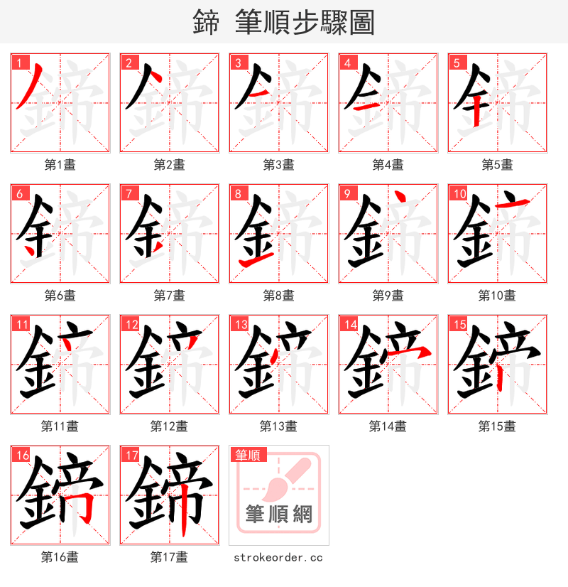 鍗 的笔顺分步演示