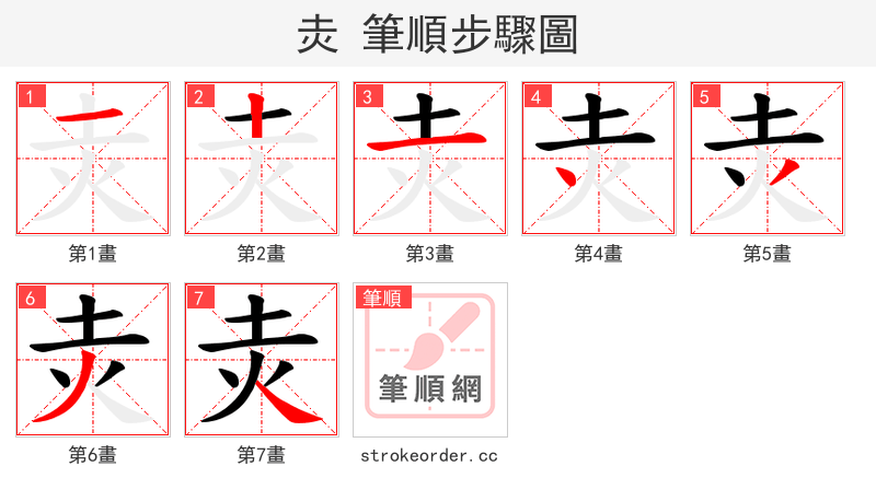 灻 的笔顺分步演示（一笔一画写字）
