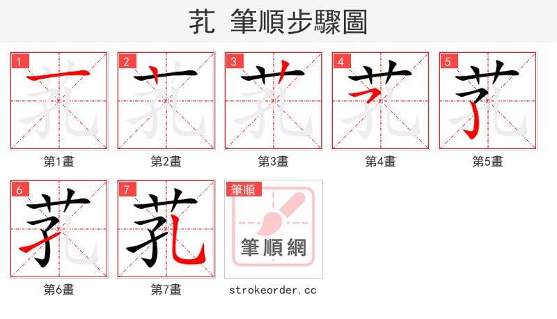 芤 的笔顺分步演示（一笔一画写字）